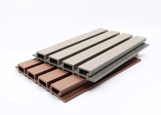 Revestimiento exterior impermeable de la pared del panel de pared exterior del panel de pared de WPC 219x26m m WPC