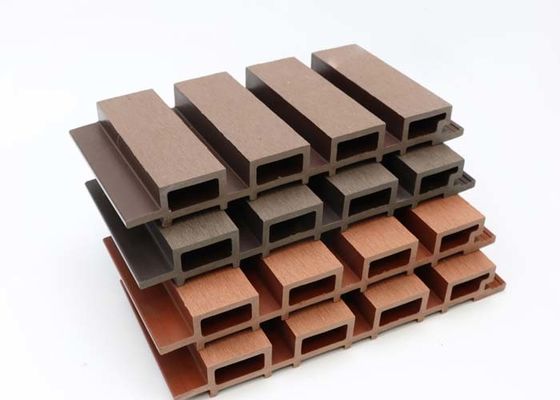 Tablero compuesto plástico de madera de Deco del Decking de WPC que suela para la decoración al aire libre del jardín