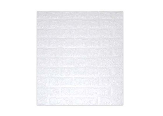 etiqueta engomada auta-adhesivo de la pared de la espuma del papel pintado 3D PE de la espuma del ladrillo PE de los 77x70cm
