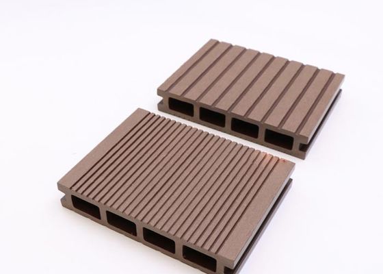 Decking compuesto plástico de madera compuesto de los tableros de cubierta de 140x25m m para el jardín