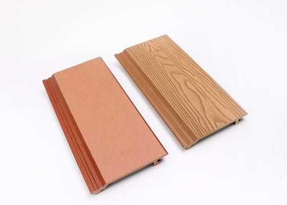 Tablero compuesto plástico de madera de Deco del Decking de WPC que suela para la decoración al aire libre del jardín