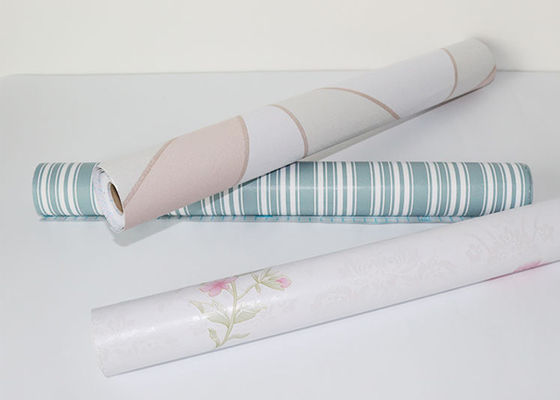 Decoración casera de lujo auta-adhesivo de Rolls del papel de empapelar del PVC del vinilo