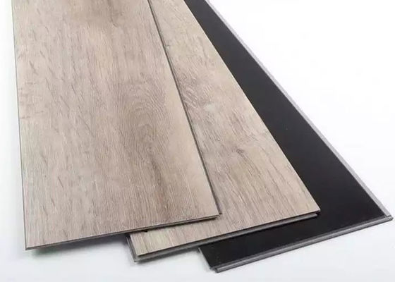 El suelo impermeable Unlin interior del proceso estadístico hace clic el tablón plástico del vinilo del PVC 4m m