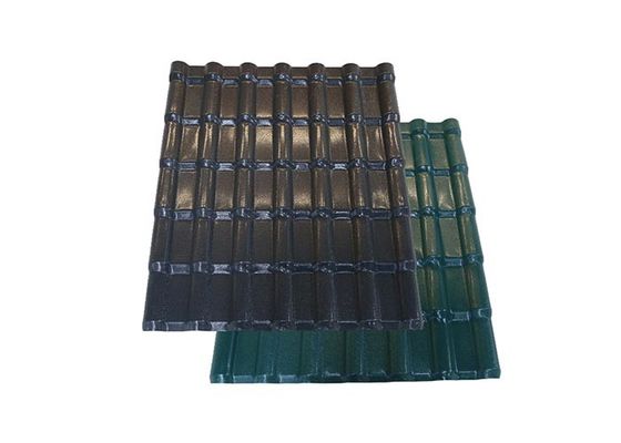 La teja de tejado del PVC del ASA APVC UPVC acanaló las hojas que cubrían plásticas