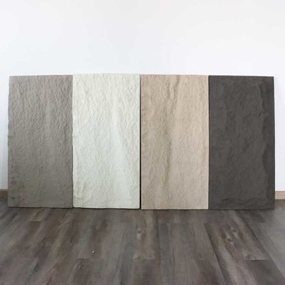 PU los falsos 5cm del panel de pared de piedra del poliuretano del peso ligero de 120 * de los 60cm
