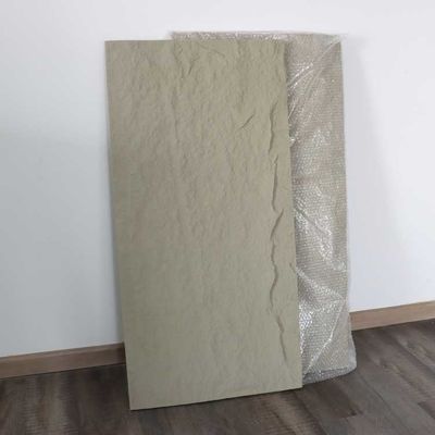 PU los falsos 5cm del panel de pared de piedra del poliuretano del peso ligero de 120 * de los 60cm