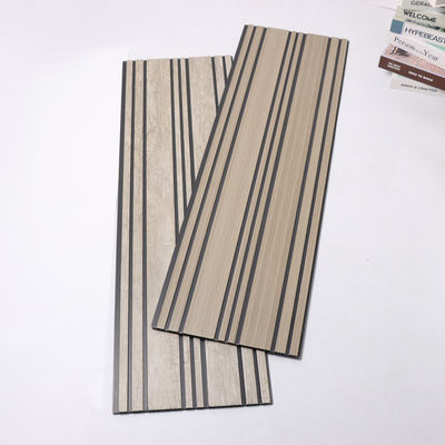 Panel de pared acanalado de PVC, lámina de PVC ignífuga, panel de pared de PVC ligero para decoración de interiores, panel de pared de PVC al por mayor, fácil instalación