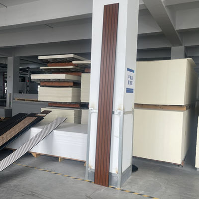 Panel de techo de PVC decorativo para pared Comerciante PVC para revestimiento de pared interior Panel de pared duradero Material de pared fácil y limpio