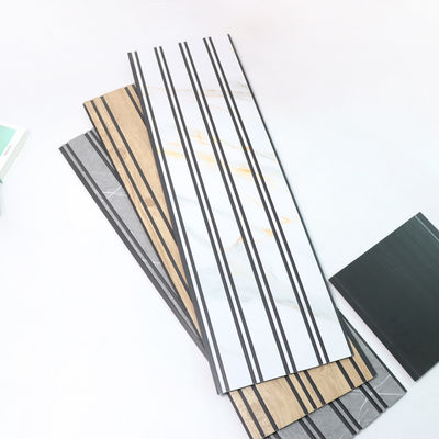 Panel de pared de PVC resistente al agua resistente al fuego ligero fácil de instalar interior tablero de pared exterior para baño cocina sala de estar