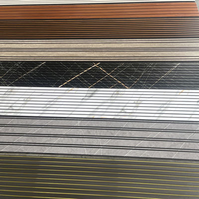 Panel de pared de PVC resistente al agua resistente al fuego ligero fácil de instalar interior tablero de pared exterior para baño cocina sala de estar