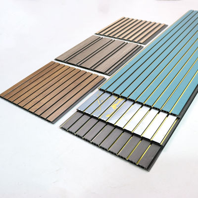 Panel de pared de PVC de grano de madera tablero de pared decorativo material ecológico para dormitorio sala de estar TV fondo de pared