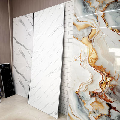 Panel de pared de ducha de PVC de diseño moderno para baño doméstico y de hotel