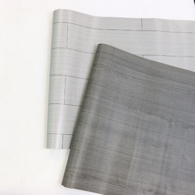 Película decorativa de piso fácil de instalar y quitar con patrones realistas