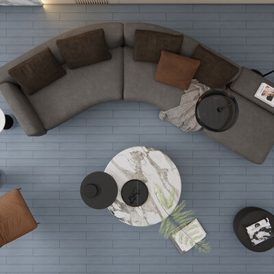 0.5mm Material de decoración de pegatinas de suelo autoadhesivas de PVC ecológico