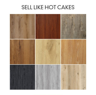 Suelo SPC Formaldehído E0 con Materia Prima de Caliza, Solución de Suelo de Durabilidad Superior para Aplicaciones Comerciales y Residenciales