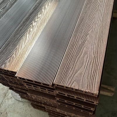 Decking plástico impermeable al aire libre exterior de WPC Antigrietas Para Piscina Y Suelo