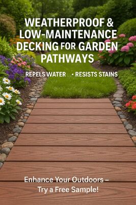 Decking plástico impermeable al aire libre exterior de WPC Antigrietas Para Piscina Y Suelo