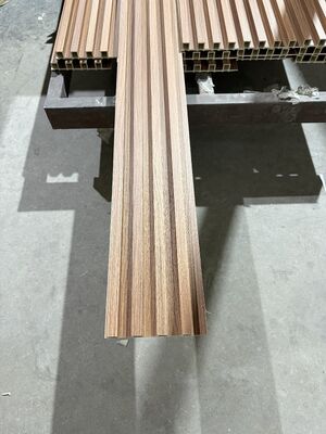 Panel de pared de Wpc de pared irregular de interior ecológico personalizado 160x24 revestimiento