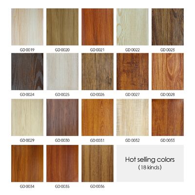 Panel de pared de PVC División de interior de la tabla decorativa impermeable divisor para el espacio de la habitación