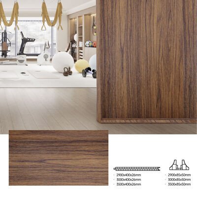 Panel de pared de PVC para uso de oficinas comerciales