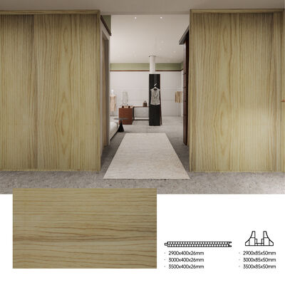 Panel de Pared Divisorio de PVC Impermeable, Ignífugo y a Prueba de Humedad para División de Espacios Interiores