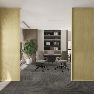 Panel de Pared Divisorio de PVC Impermeable, Ignífugo y a Prueba de Humedad para División de Espacios Interiores