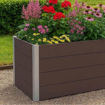 Cama de jardín elevada duradera para patio del patio exterior para plantar jardín