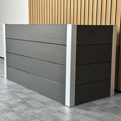 Moderno lecho de jardín elevado ignífugo e impermeable y macetero ecológico para exteriores