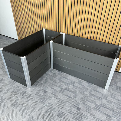 Caja de plantación de camas de jardín al aire libre con material ignífugo resistente al fuego y ecológico para plantar en el patio trasero