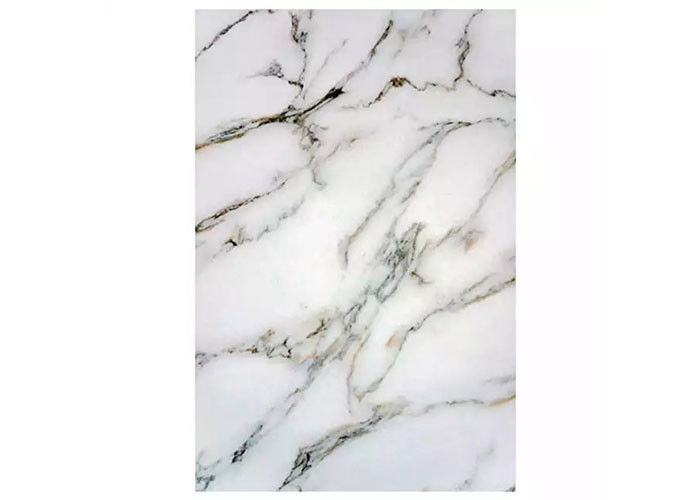 tablero ULTRAVIOLETA decorativo de la pared de la hoja del mármol del PVC de 1220x2800x3m m para la Arabia Saudita
