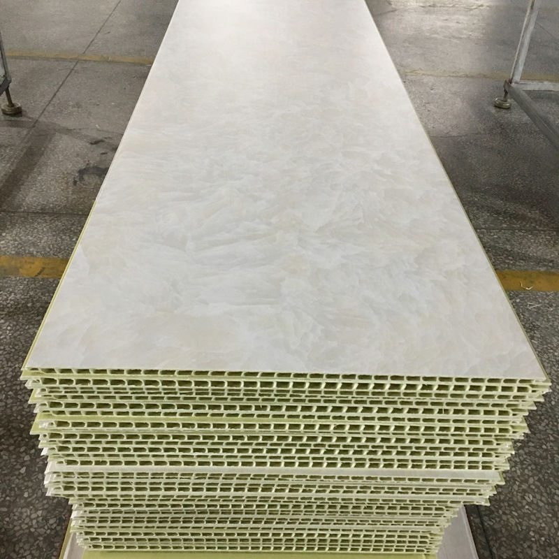 pared interior de los materiales de la construcción de viviendas del panel de pared del PVC de los 40cm los 60cm decorativa