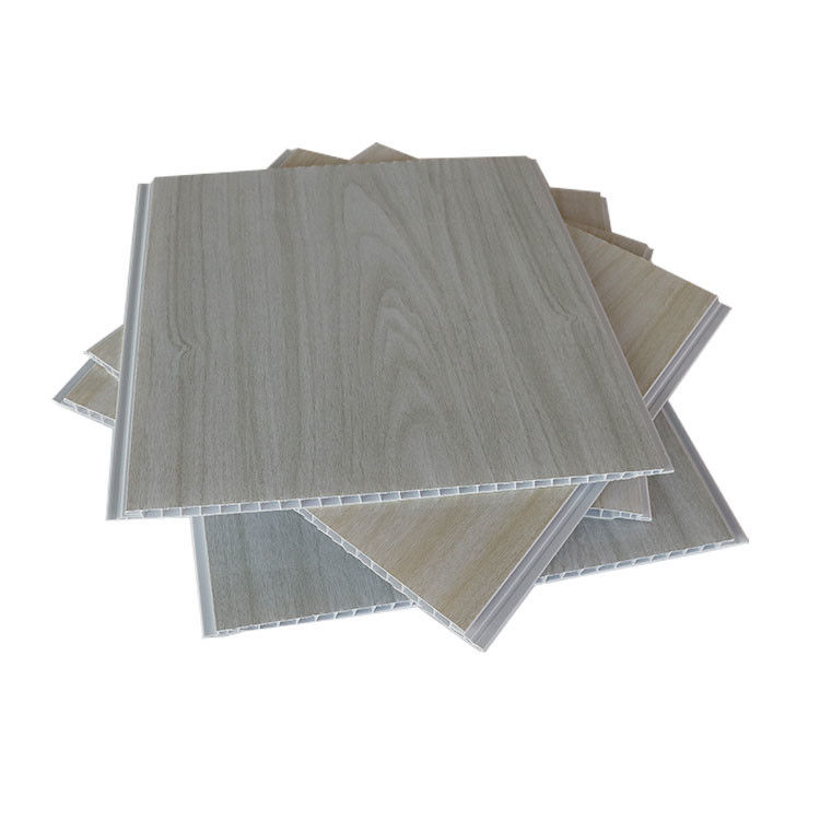 El alto panel de techo de impresión interior brillante del PVC de madera 250x8m m para suramericano
