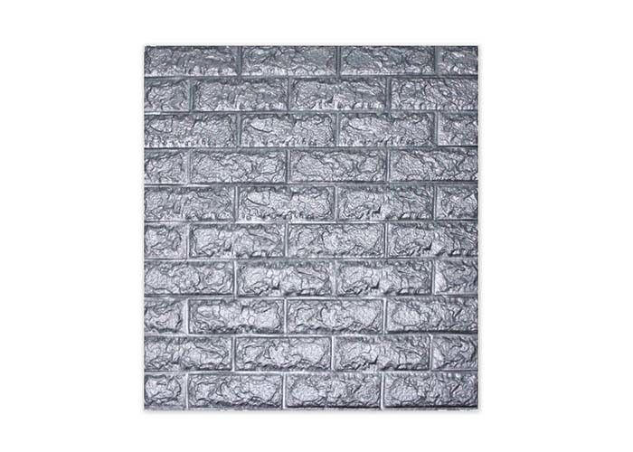 Rollo decorativo de la etiqueta engomada de la pared de la espuma del ladrillo auto-adhesivo de la espuma 3D para la decoración de la sala de estar