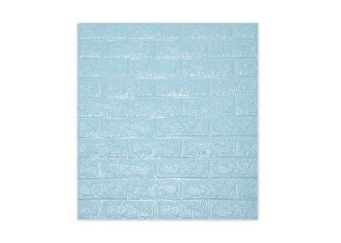 El PE hace espuma pared que las etiquetas engomadas caseras impermeabilizan el papel pintado del ladrillo 3D para la decoración
