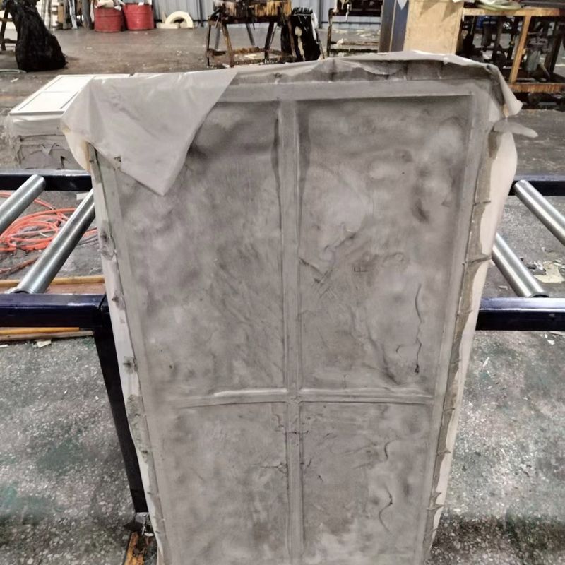 Poliuretano 1200 * 600m m de la piedra de la seta del panel de pared de piedra de la PU de la instalación rápida falso
