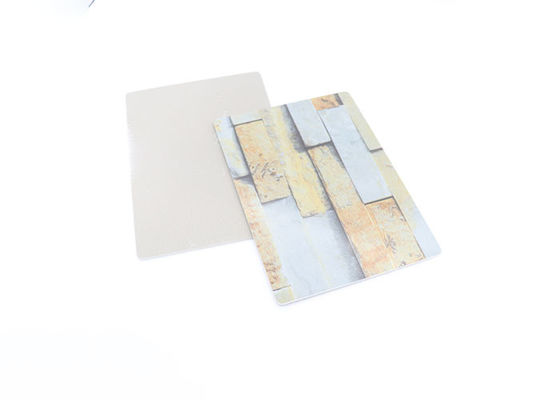 El alto PVC brillante de 1220x2440m m vetea el panel de pared del PVC de la hoja 3m m