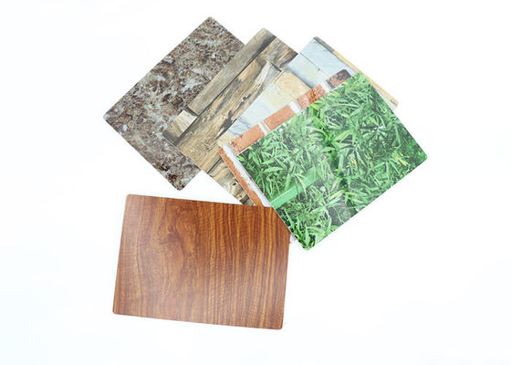 Hoja ULTRAVIOLETA del alto de 1220x2440m m 3m m del PVC de pared del panel mármol brillante del PVC