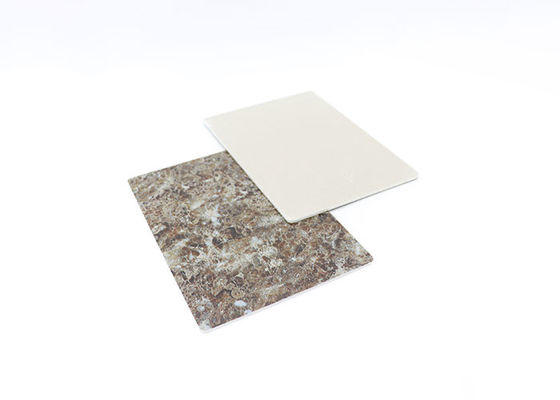 hoja 3D del mármol del PVC de 1220x2440mmx3m m que imprime el panel ULTRAVIOLETA decorativo