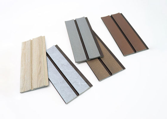 Tablero de madera decorativo impermeable interior de la pared del grano del panel de pared del poliestireno
