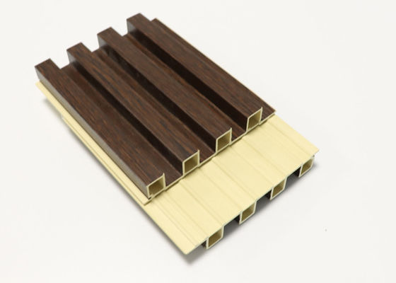 Aprisa instale el revestimiento incombustible del panel de pared de WPC para la decoración interior 192m m x 14m m