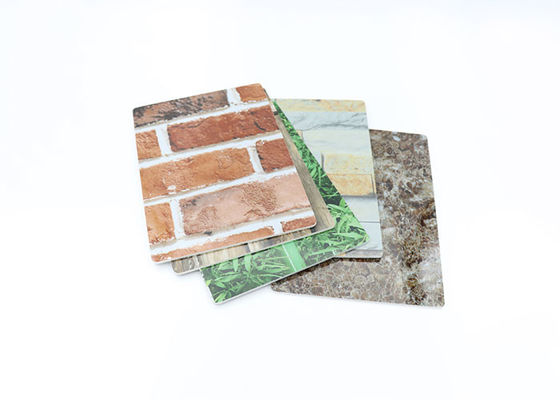 Los paneles de mármol ULTRAVIOLETA del PVC de la prenda impermeable de la hoja decorativa interior del mármol 2m m - 5m m