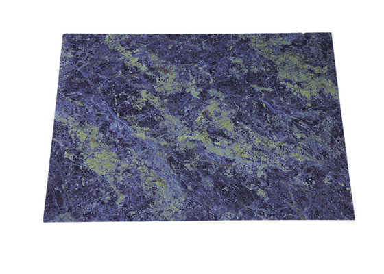 Hoja alternativa de mármol ULTRAVIOLETA de la prenda impermeable resistente ULTRAVIOLETA de la decoración de la pared para el cuarto de baño