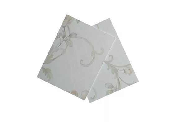 Alta hoja de mármol ultravioleta brillante del Pvc de la hoja impermeable del mármol para las paredes interiores