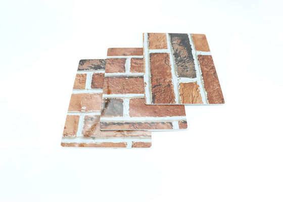 Hoja 3D del mármol del PVC de la decoración de las paredes interiores que imprime al tablero ULTRAVIOLETA