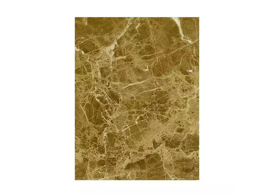 Hoja 3D del mármol del PVC de la decoración de las paredes interiores que imprime al tablero ULTRAVIOLETA