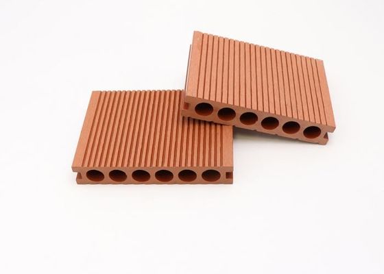 Compuesto al aire libre de WPC del piso del Decking de madera de la prenda impermeable incombustible del grano