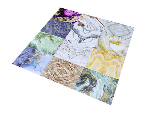 tablero ULTRAVIOLETA decorativo de la pared de la hoja del mármol del PVC de 1220x2800x3m m para la Arabia Saudita