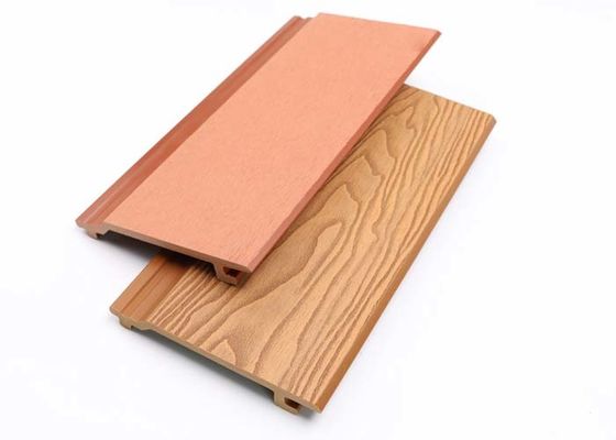 Los paneles de pared compuestos plásticos de madera al aire libre de exterior del revestimiento de la decoración del panel de pared 26m m
