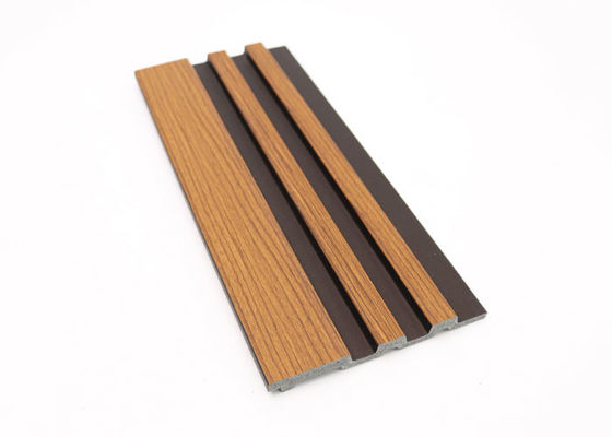 el panel de pared del poliestireno del grueso de 12m m laminó a Garin Color de madera