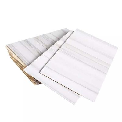 El panel de pared blanco puro del techo del PVC de Matte White del panel del PVC del PVC del tablero laminado del techo